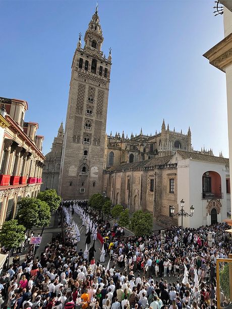 Procesión de Semana Santa en Sevilla