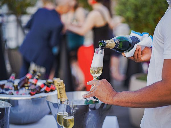 Événement privé sur la terrasse de l'Hôtel EME Catedral Mercer