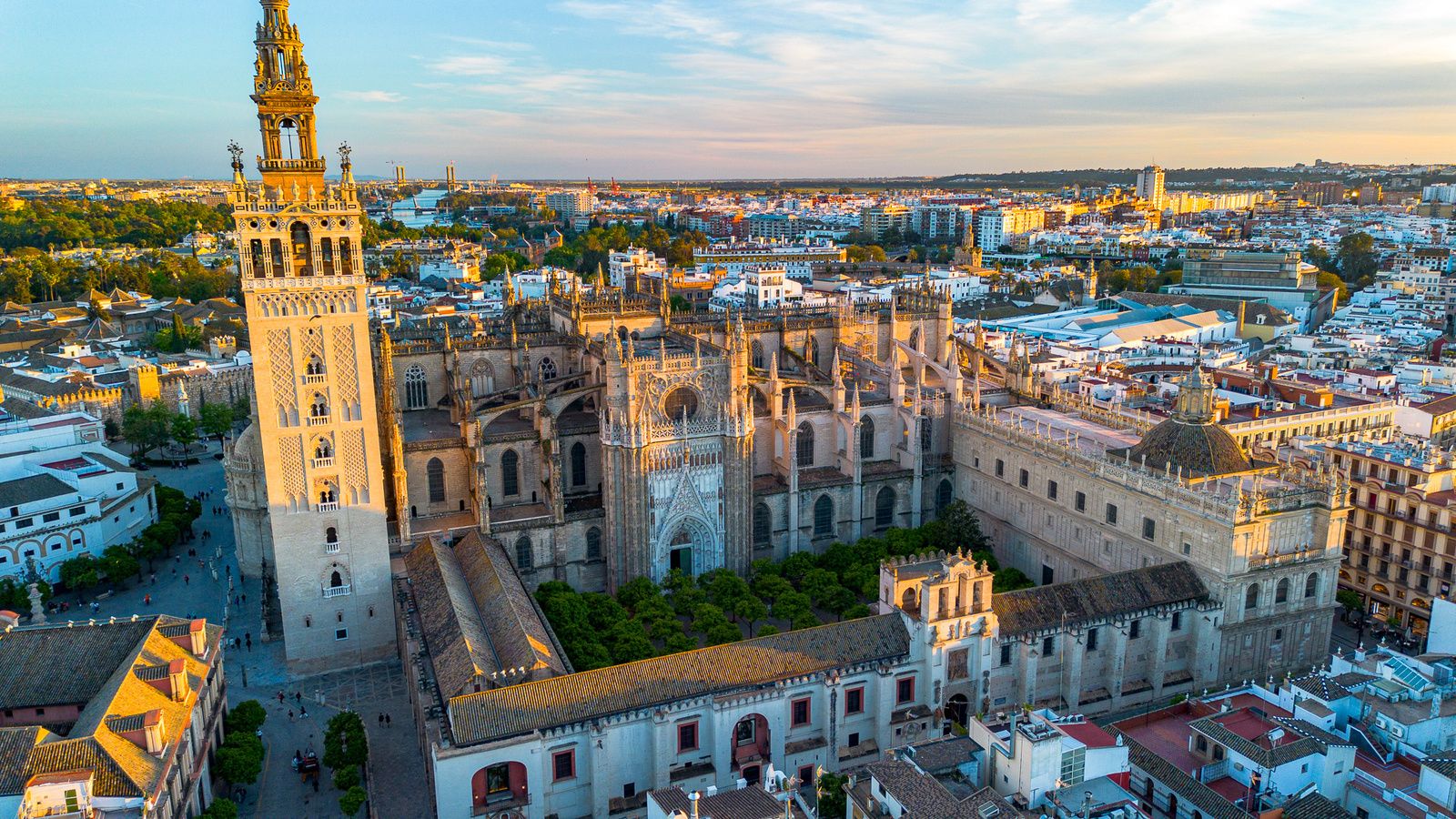 Vue de la Cathédrale depuis l'Hôtel EME Catedral Mercer de Séville