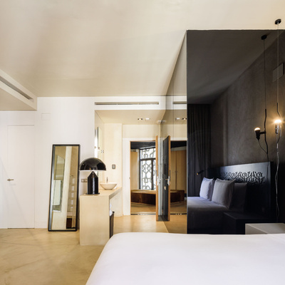 Deluxe Room at the EME Catedral Mercer Hotel