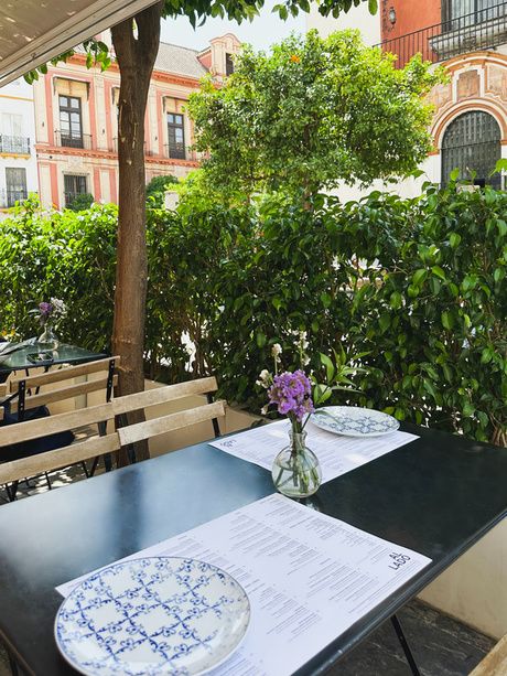 Terrace of the Al Lado Restaurant at Hotel EME Catedral Mercer