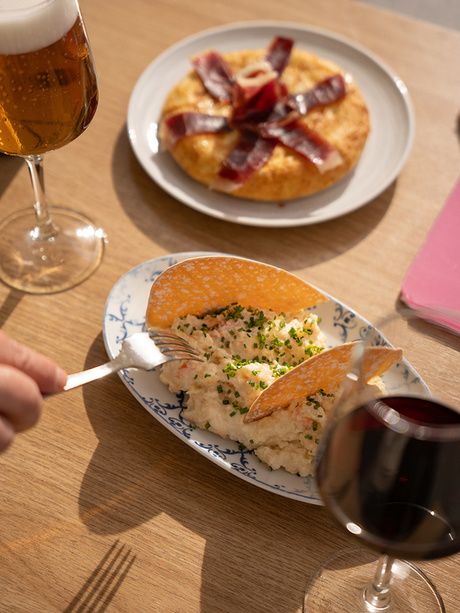 Tapas au Restaurant Mi Arma de l'hôtel EME Catedral Mercer