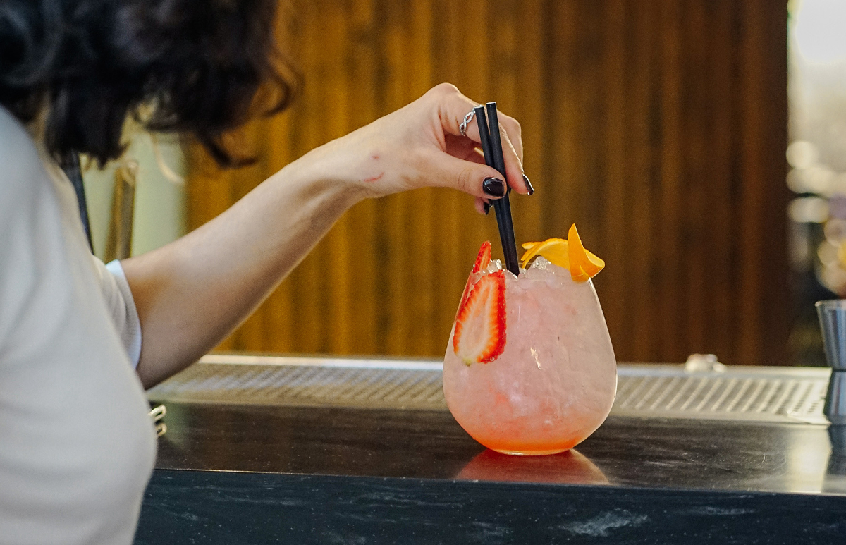 Cocktail dans le Lobby-Bar The Corner à Séville