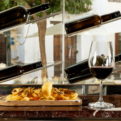 Mussels tapa at Maestro in the Hotel EME Catedral Mercer