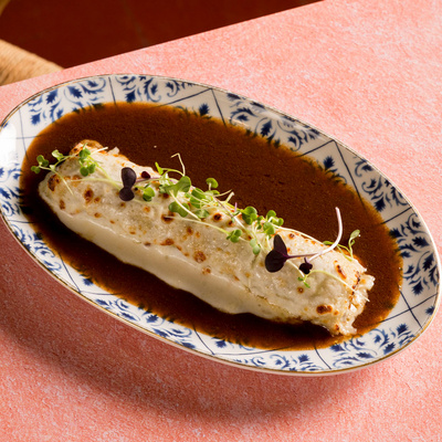 Oxtail cannelloni at Mi Arma Restaurant in Seville