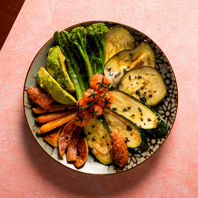 Parrillada de verduras del Restaurante Mi Arma en Sevilla