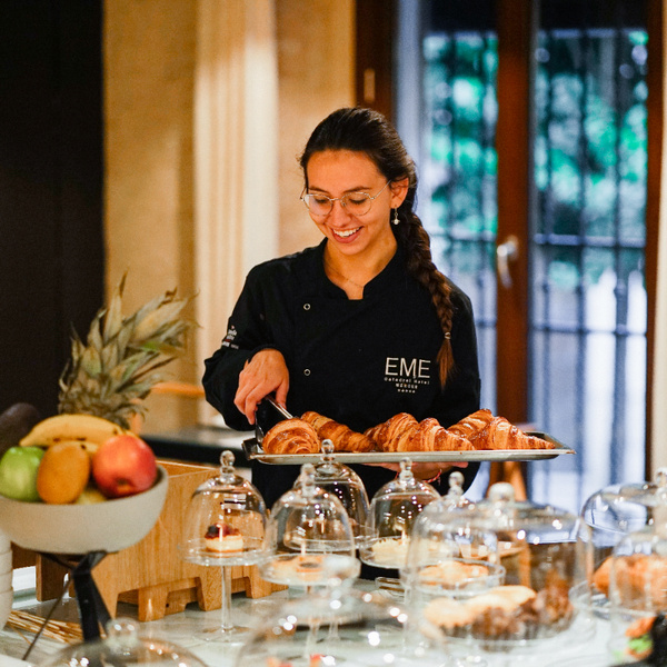 Breakfast at the EME Catedral Mercer Hotel