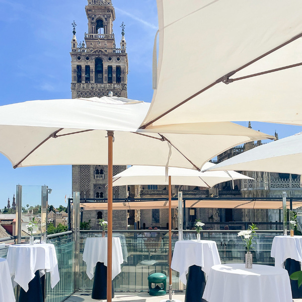 Private event at La Terraza del EME Catedral Mercer Hotel