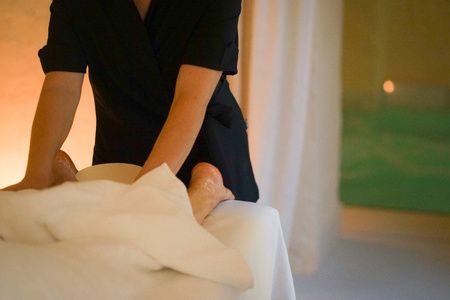 Massage at the M SPA of the EME Catedral Mercer Hotel