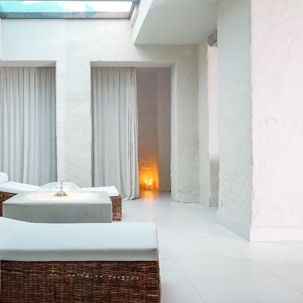 Espace de détente du M SPA de l'hôtel EME Catedral Mercer